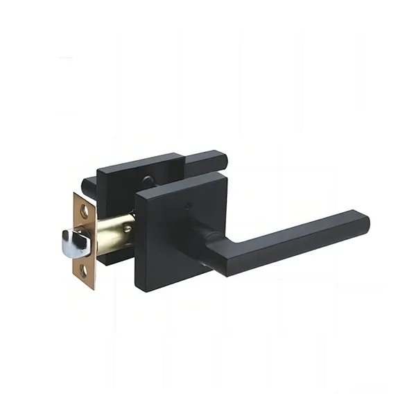 black door handle